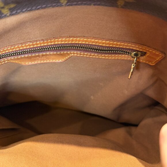 Authentic Louis Vuitton Monogram Cabas Mezzo Shoulder Tote Bag COA Incl. - Picture 9 of 14